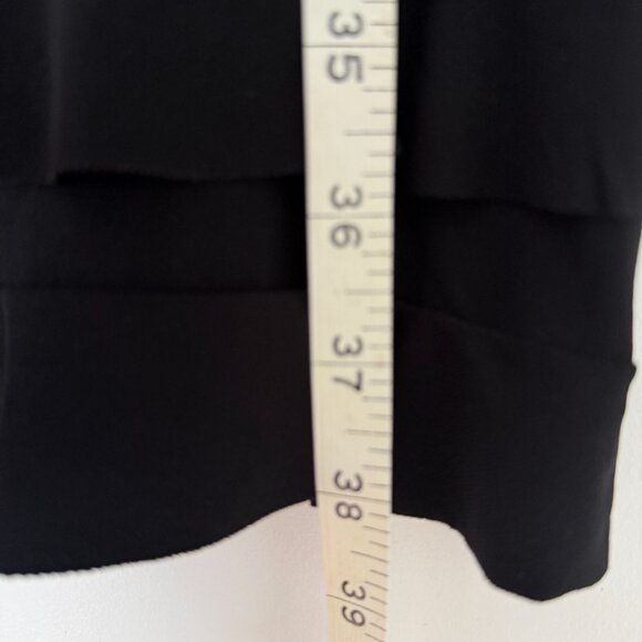 👗 Black Layered Ruffle Dress | Frank Lyman | Great Condition - Picture 6 of 7
